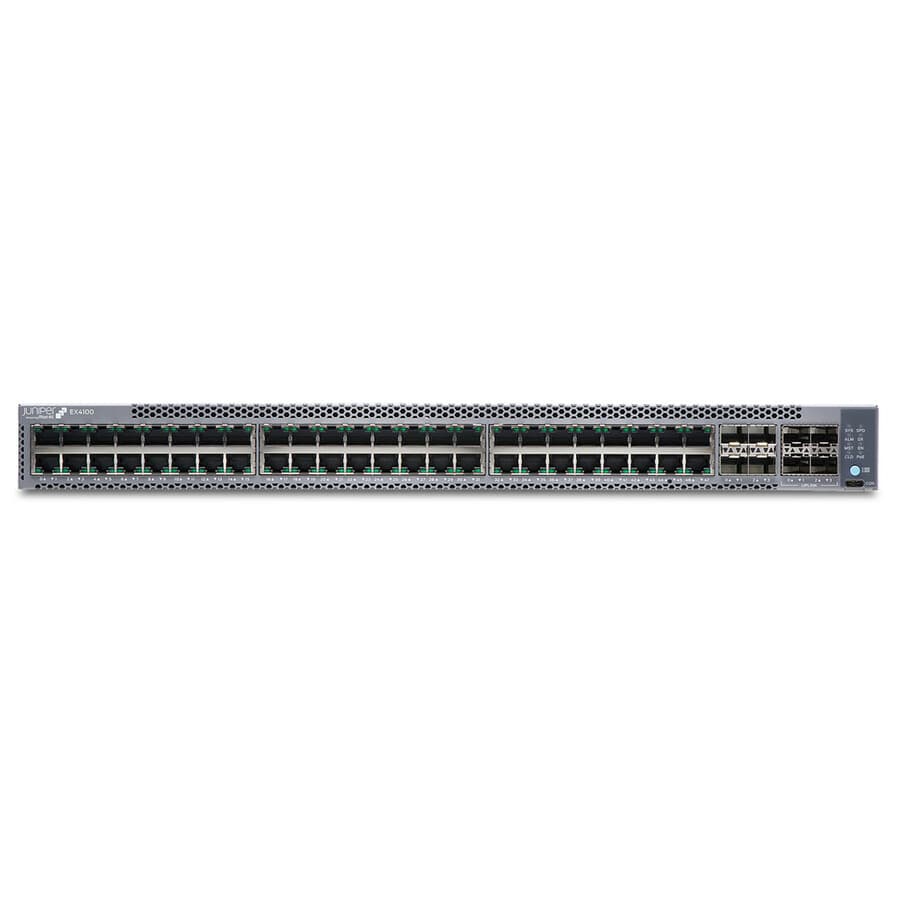 Juniper EX4100-48T-AFI-TAA 48-port managed switch for enterprise access networking