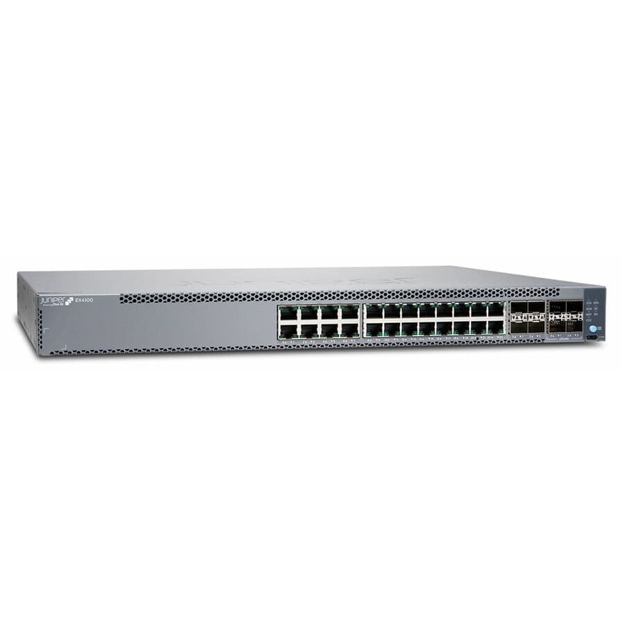 Juniper EX4100-24P-TAA 24-port PoE+ managed access switch for enterprise edge deployments