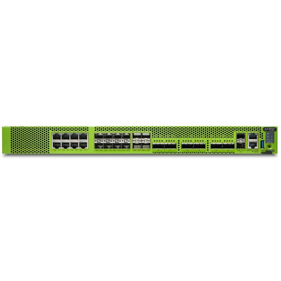 Juniper SRX4300-AC-TAA rack-mount next-gen firewall with Junos base software