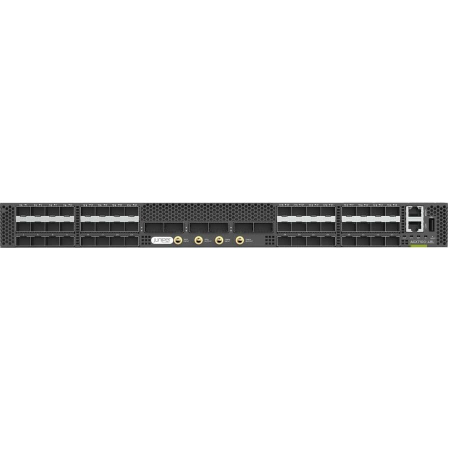 Juniper ACX7100 DCI 48 TAA carrier-grade router with 48 ports for data center interconnect