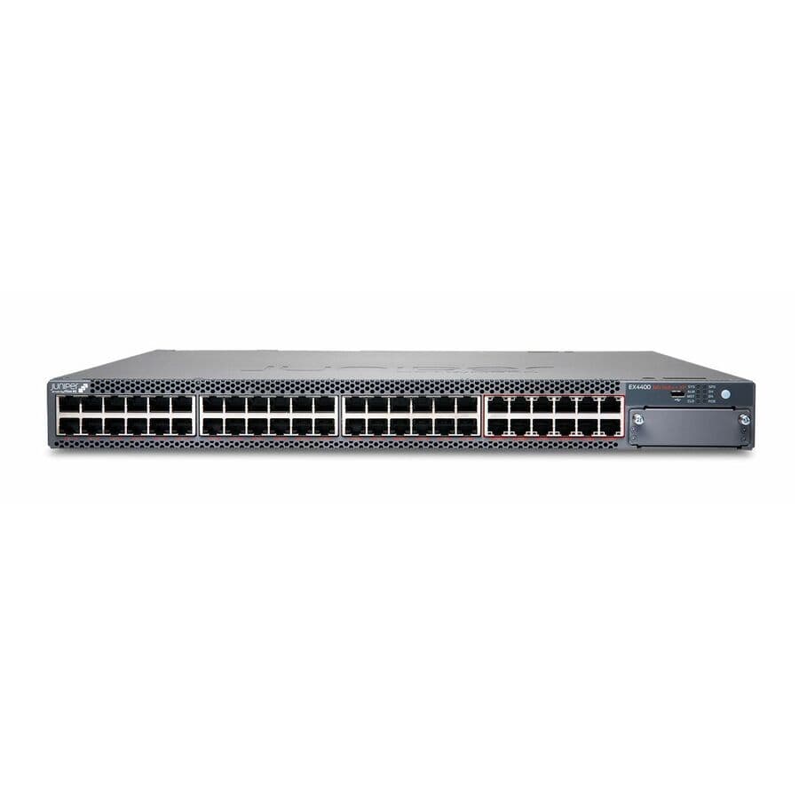 Juniper EX4400-48MXP 48-port multi-gig PoE switch with 2 x 100G uplinks for enterprise access