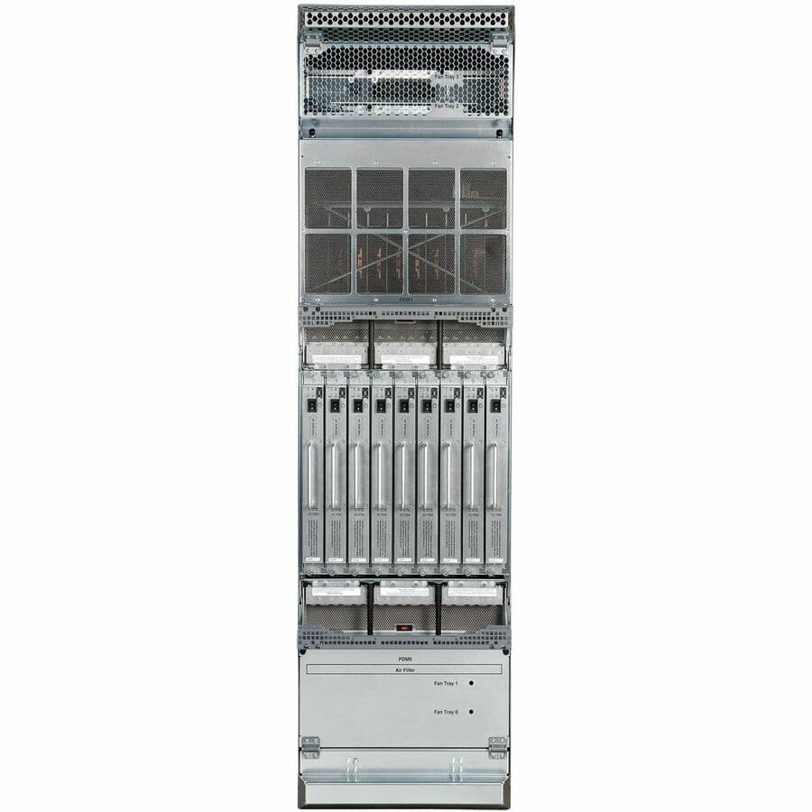 Juniper MX2010 Premium2 DC carrier-grade router chassis for high-density network core deployments