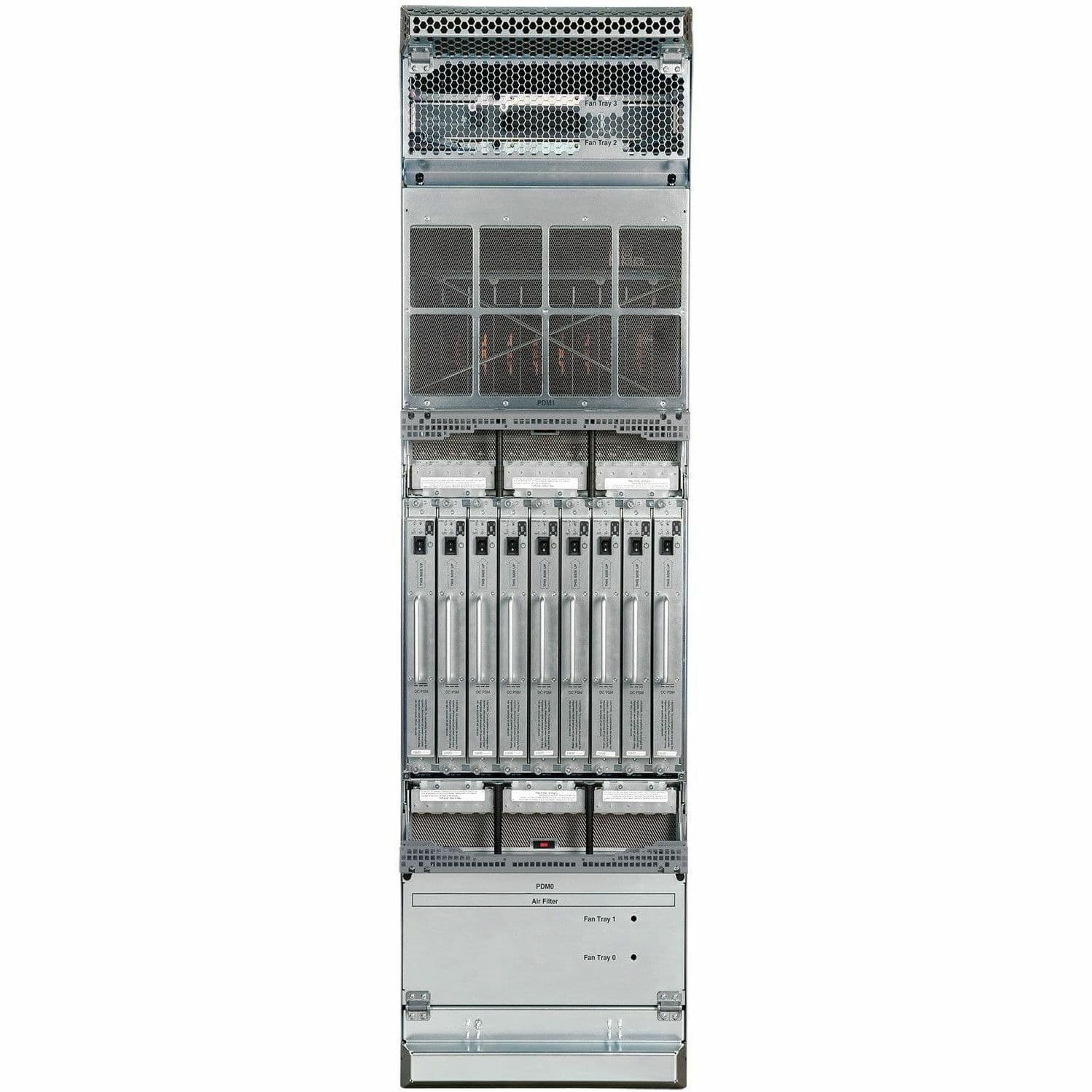 Juniper MX2010 Premium2 DC carrier-grade router chassis for high-density network core deployments