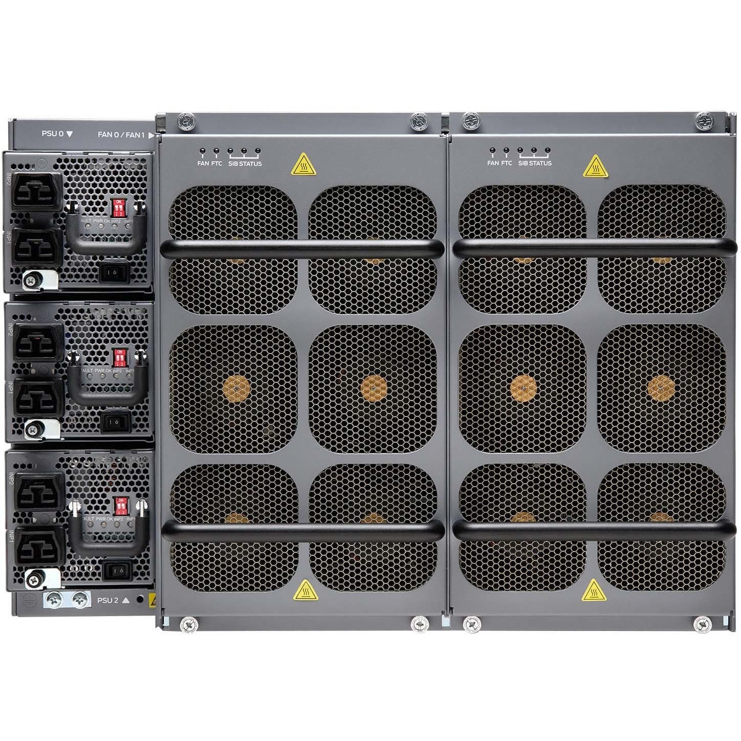 Juniper PTX10004-PREM2 redundant carrier-grade chassis for high-availability routing