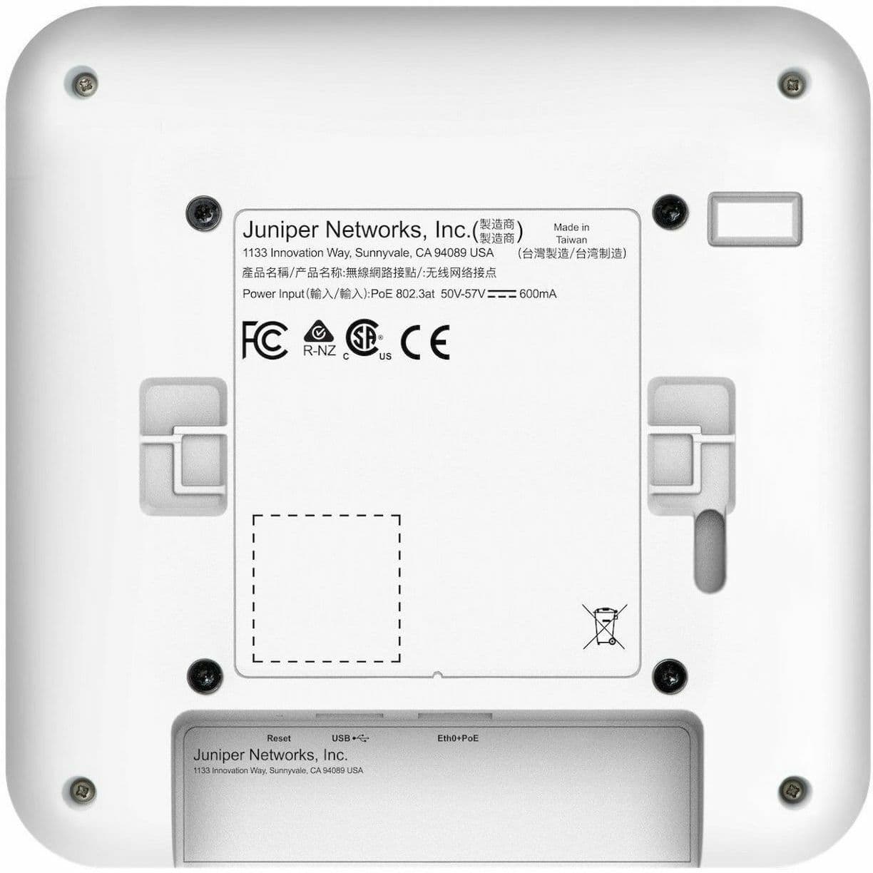 Juniper Mist AP34 indoor wireless access point bundle with 3-year service subscription