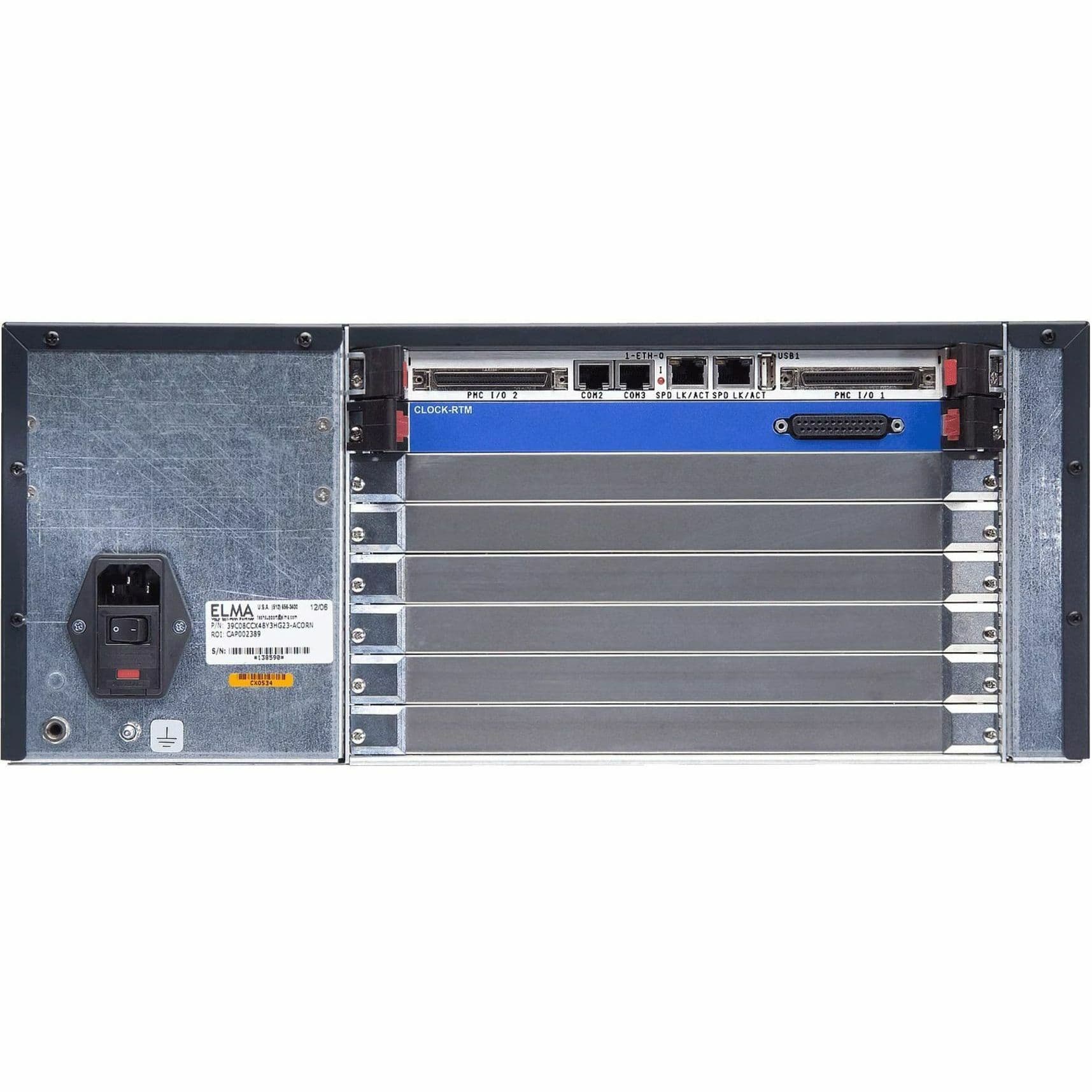 Panduit black rack frame for switch deployments with perforated doors and front cable management