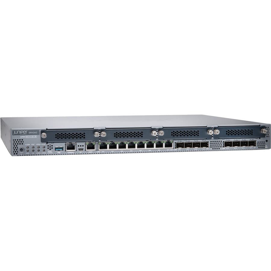 Juniper JUNOS Software Enhanced SRX340 rack-mount enterprise router software package