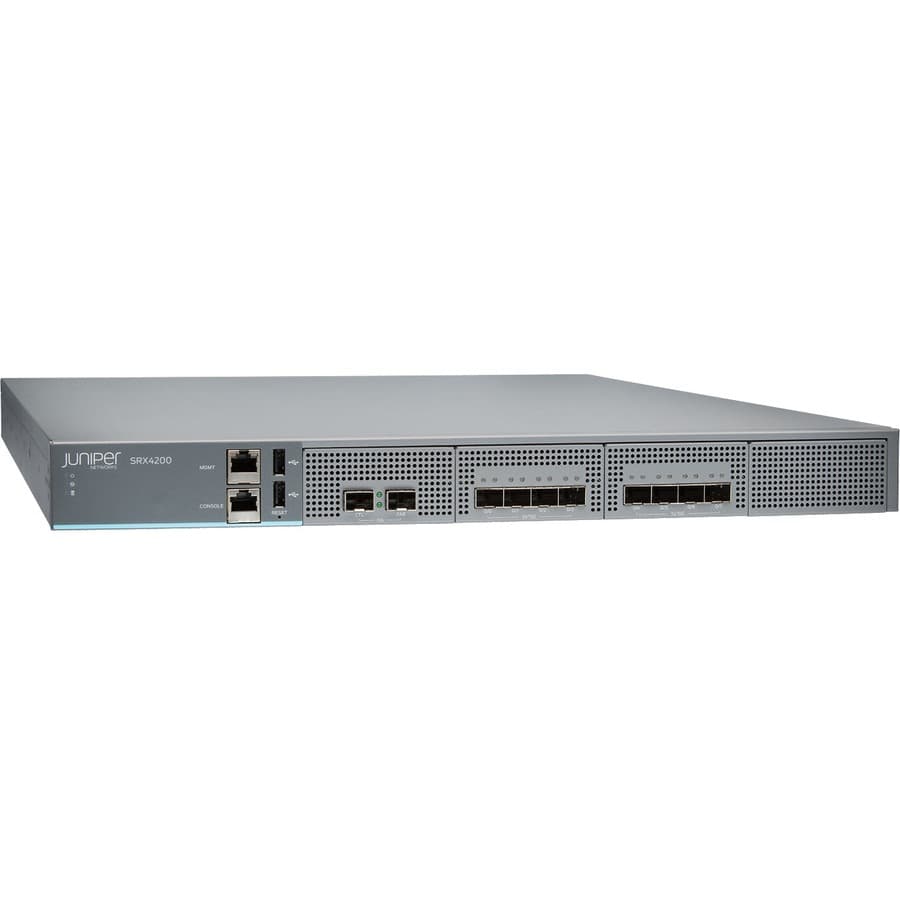 Juniper SRX4200-SYS-JE-DC enterprise router with Junos Enhanced and DC power support