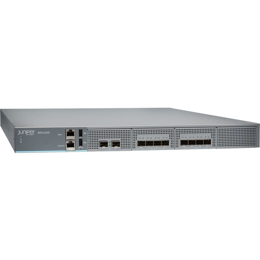 Juniper SRX4200-DC hardware with Junos Base enterprise router for secure edge networking