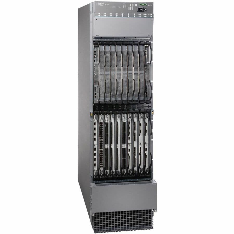 Juniper MX2010 Premium2 DC carrier-grade router chassis for high-density network core deployments