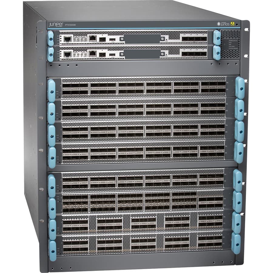Juniper PTX10008 premium system for 14.4T line-card deployments