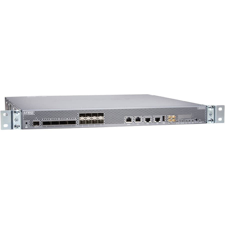 Juniper MX204 integrated SKU perpetual enterprise router for compact edge and aggregation deployments