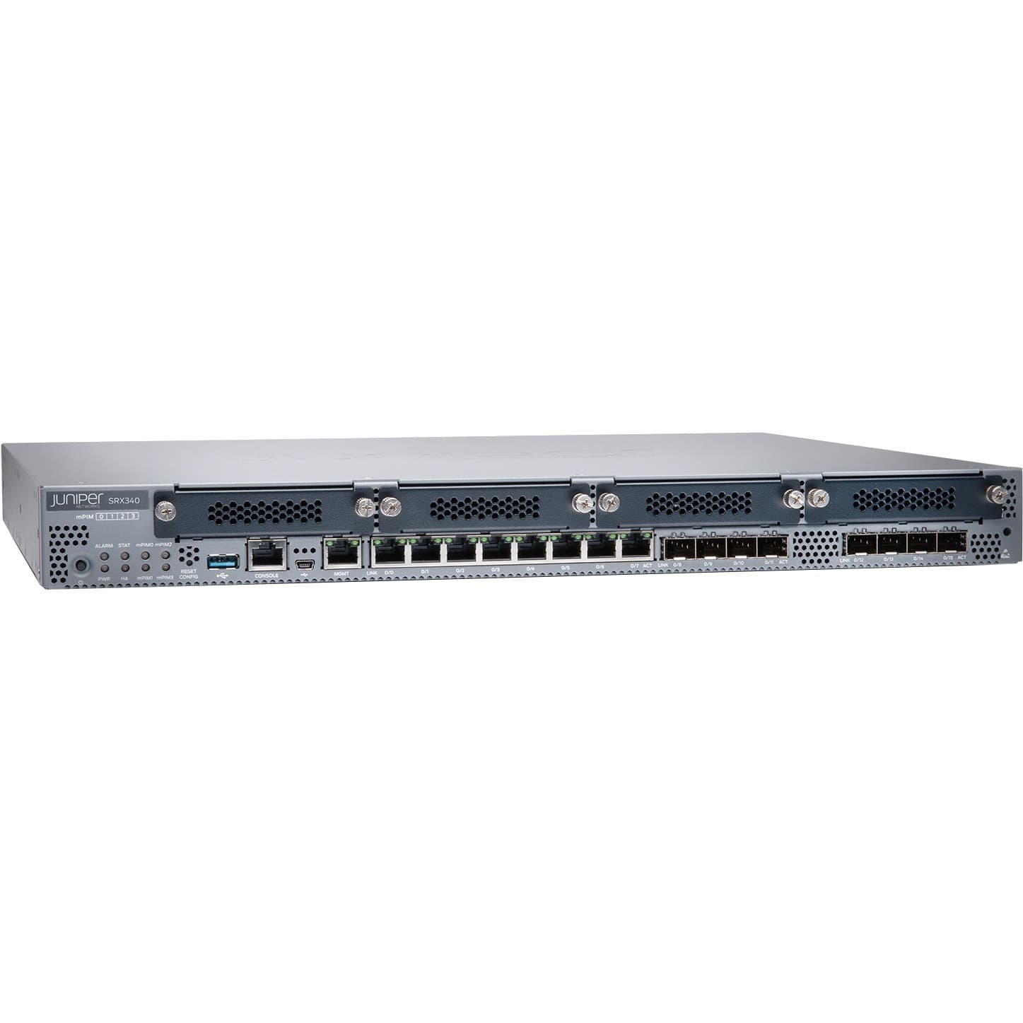 Juniper JUNOS Software Enhanced SRX340 rack-mount enterprise router software package