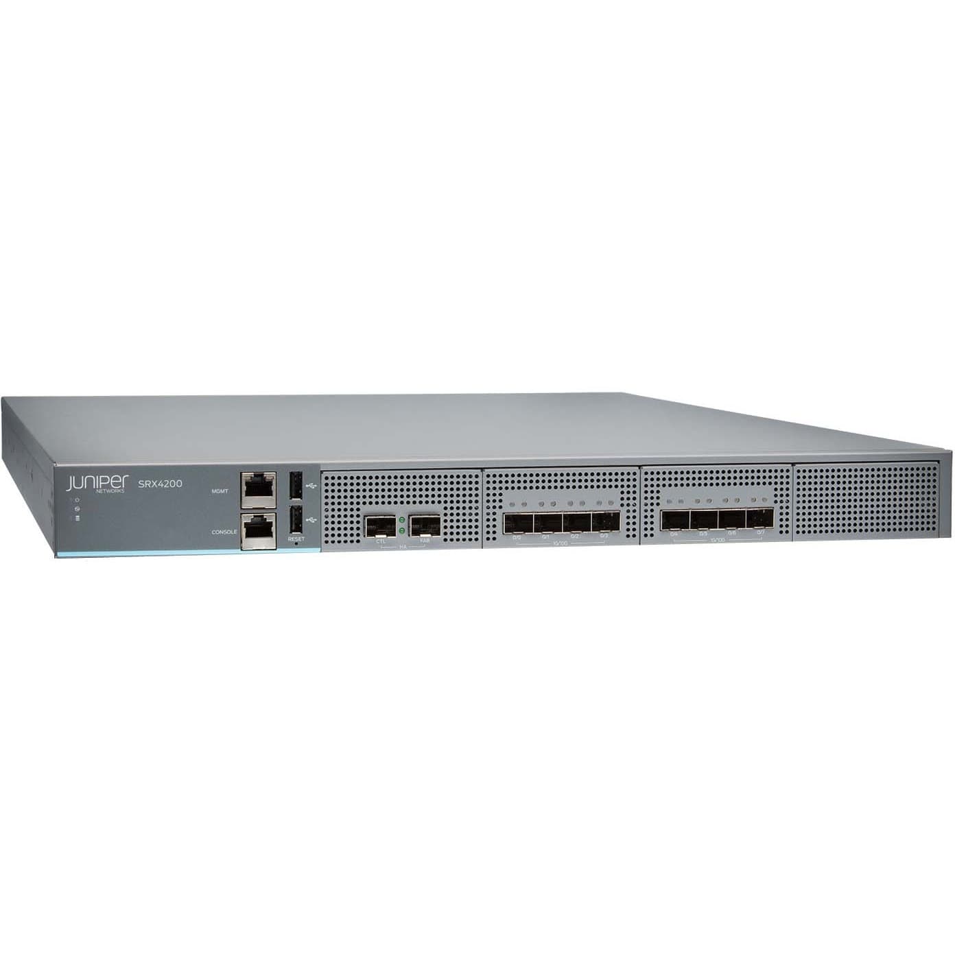Juniper SRX4200-AC HW & JUNOS ENHANCED enterprise security appliance for AC-powered edge deployments