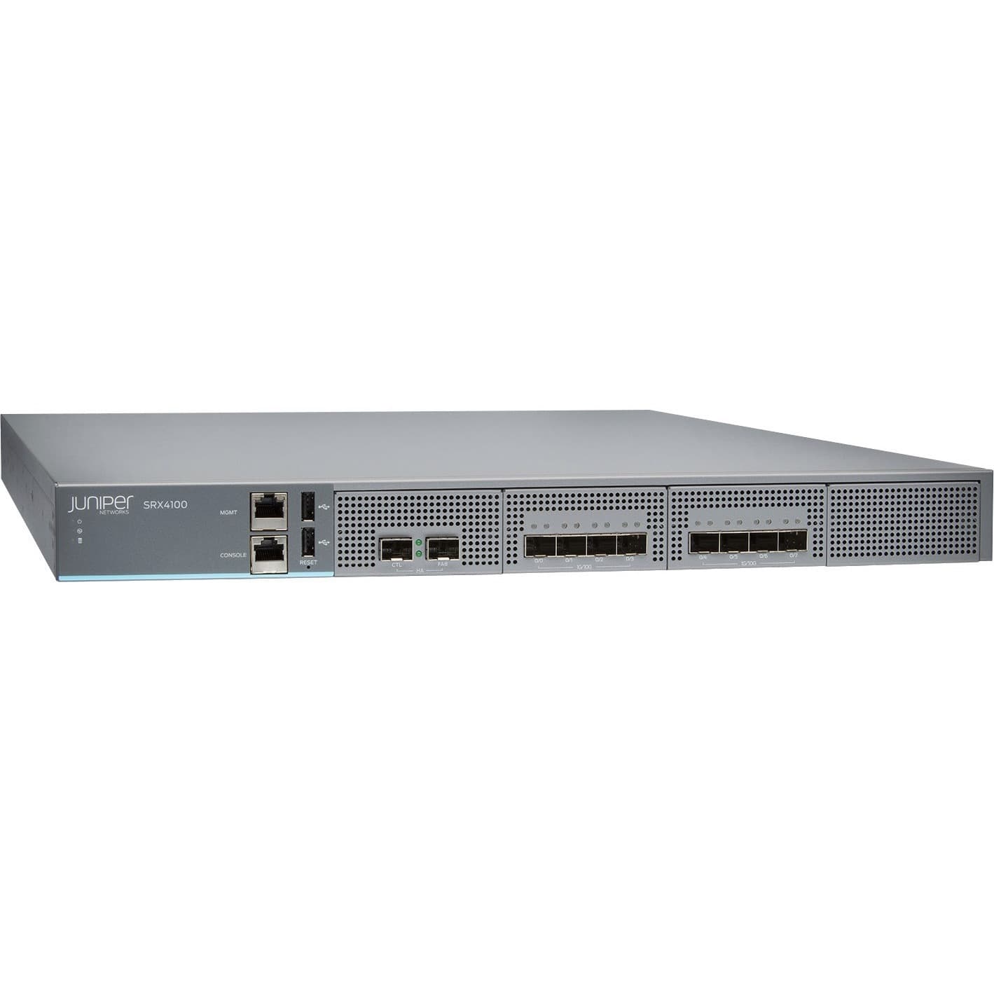 Juniper SRX4100-DC HW & JUNOS ENHANCED enterprise security appliance for DC-powered edge deployments