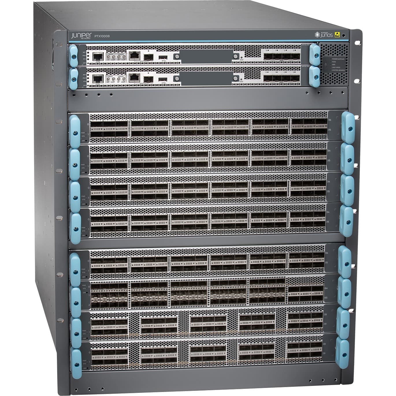 Juniper PTX10008 premium system for 14.4T line-card deployments