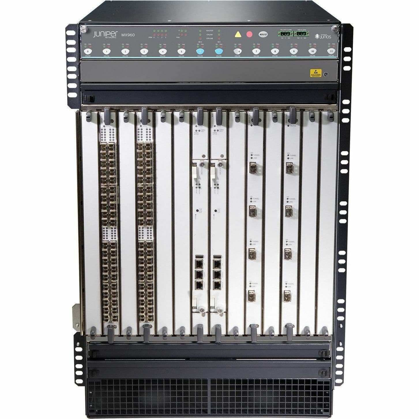 Juniper MX960 base bundle carrier-grade router with DC power and ECM