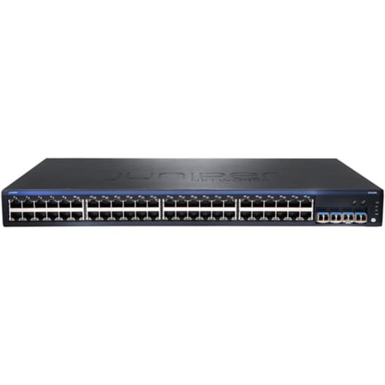 Juniper EX2200-48T-4G 48-Port Gigabit Layer 3 Switch | Rack Mount, SFP