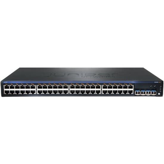 Juniper EX2200-48P-4G 48-Port PoE Switch | Gigabit Ethernet, 1U