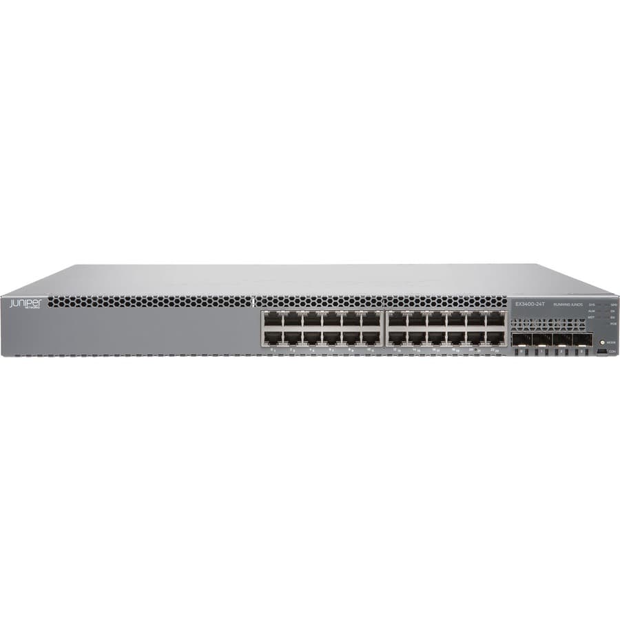 Juniper EX3400-24T-TAA 24-Port Managed Switch | Enterprise, TAA