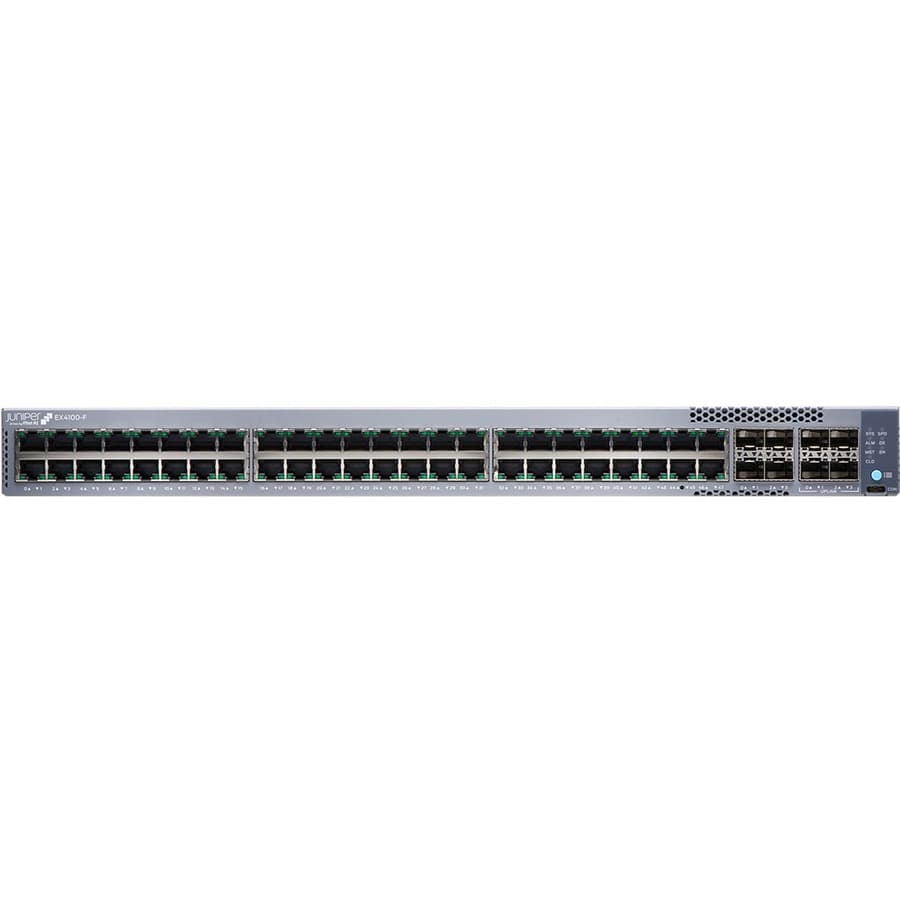 Juniper EX4100-F-48T 48-port managed Gigabit Ethernet switch for campus and branch access