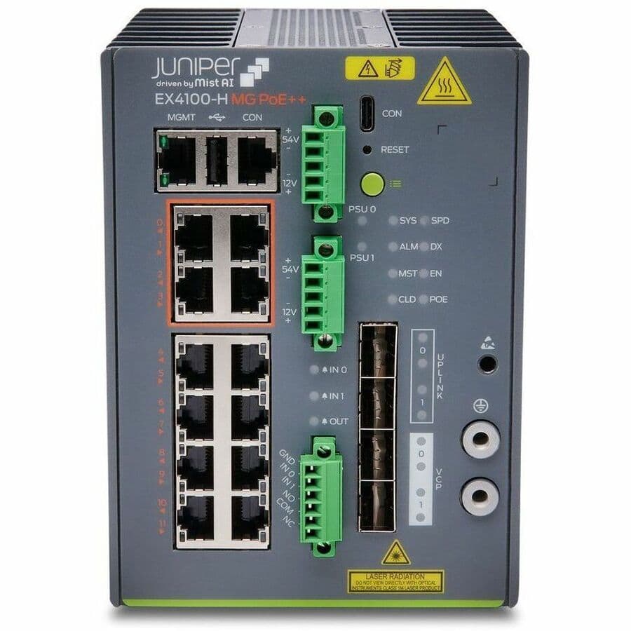 12 PORT EX HARDENED SWITCH WITH AC PSU